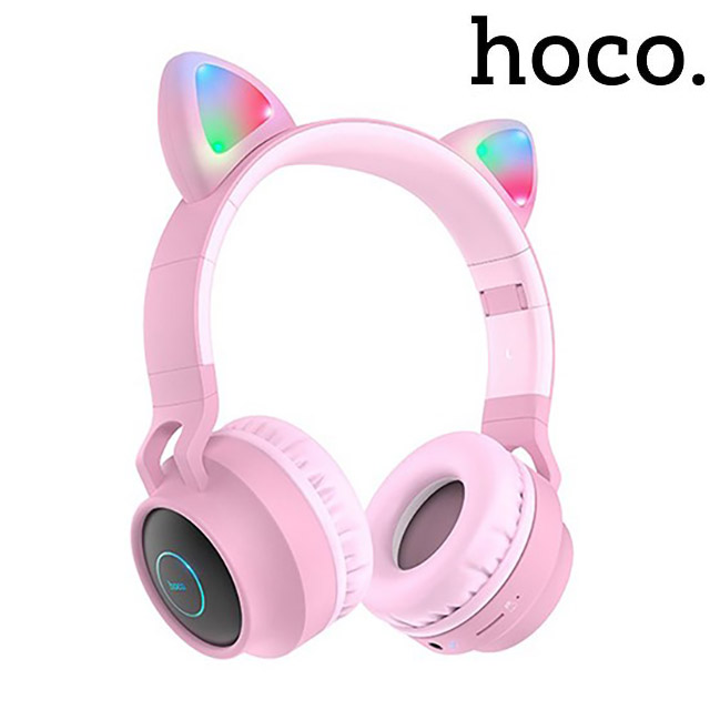 Hoco W27 Pink беспроводные наушники Bluetooth